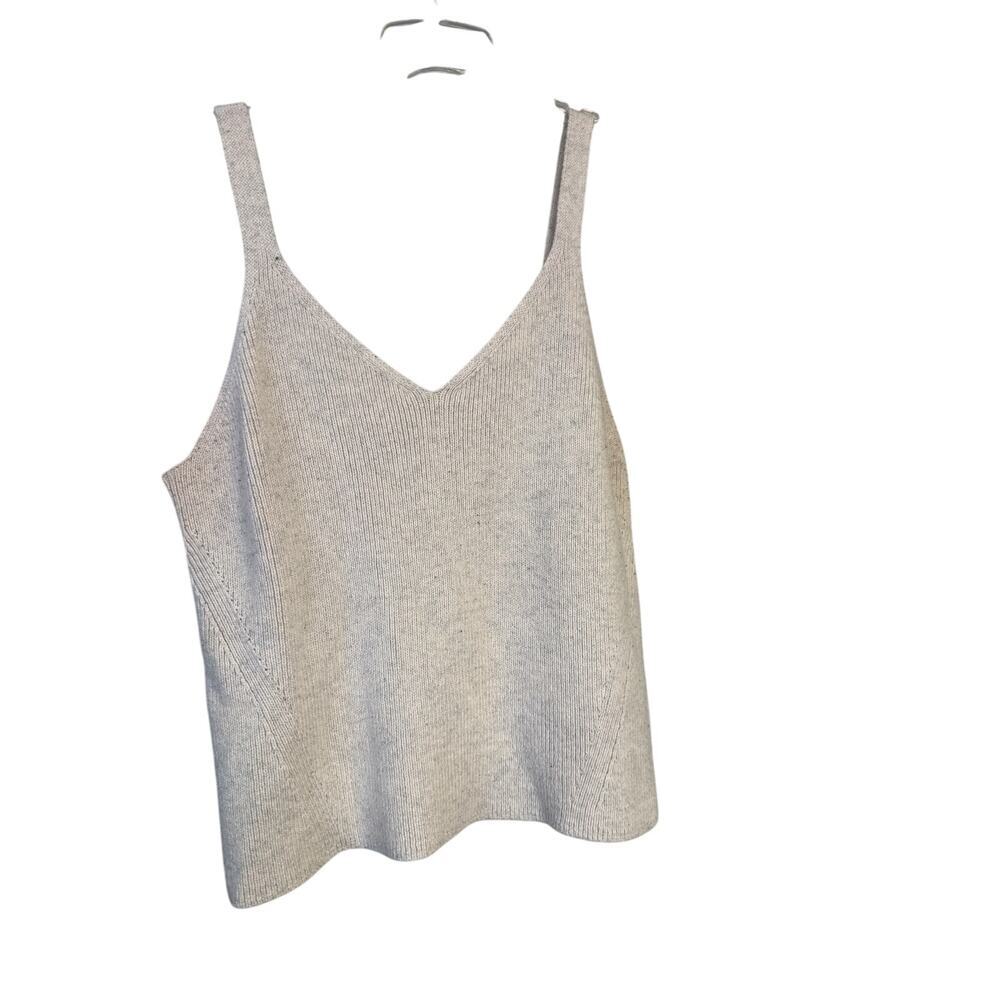 Old‎ Navy Elegant Cream Knit Tank Top Sz 2X